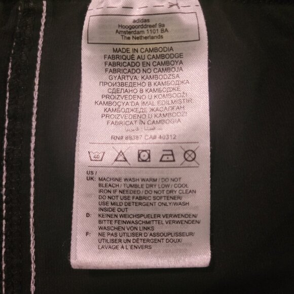 Adidas Women's Essentials 3-Stripes Leggings - Picture 6 of 6